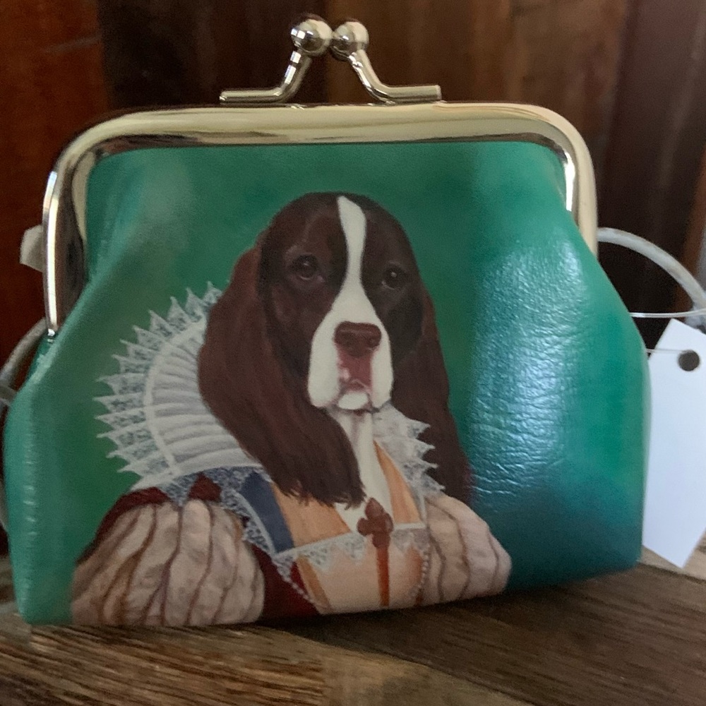 Regal Spaniel Dog Coin Purse